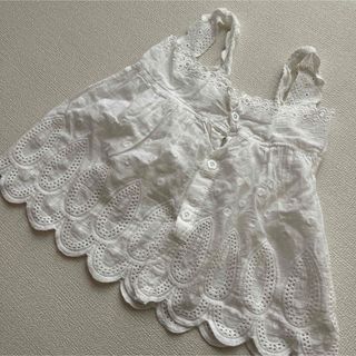 ホワイト刺繍キャミソールの通販 by sanya's shop｜ラクマ