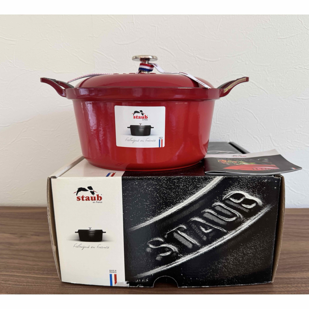 STAUB - ストウブ ☆ココットヴィンテージR チェリー20の通販 by