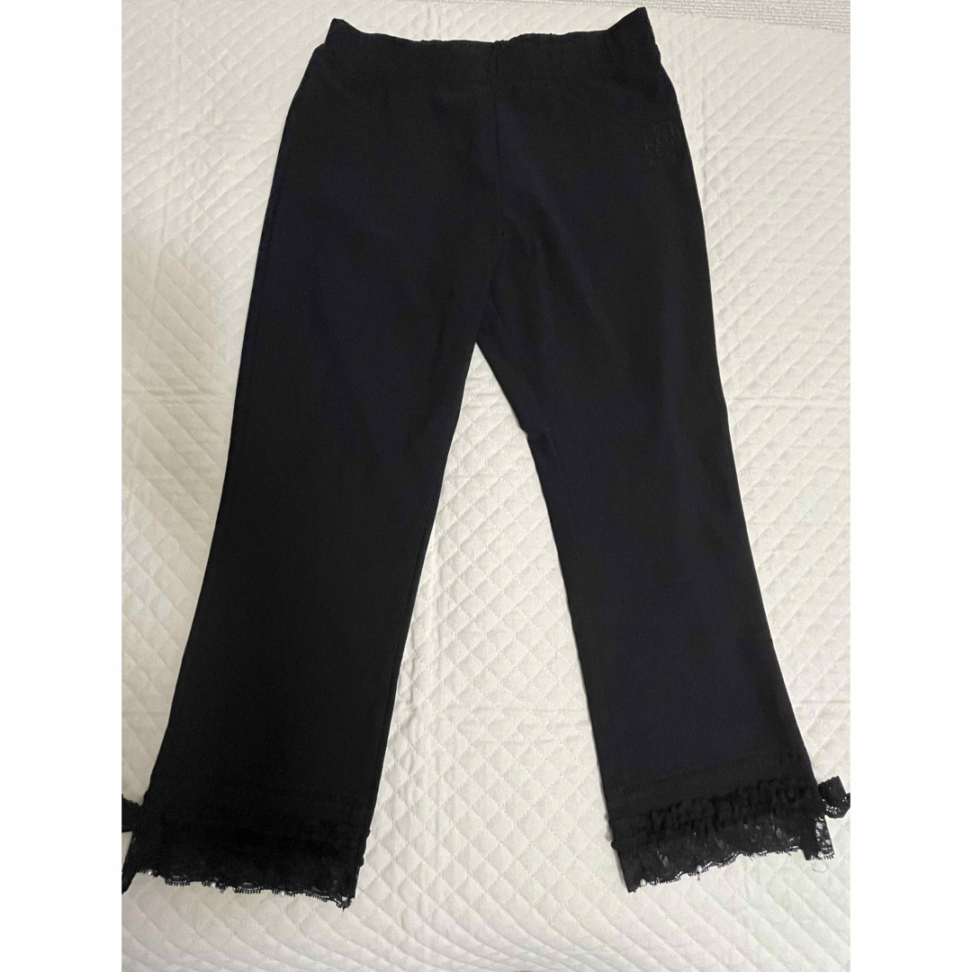 INGEBORG - インゲボルグ 裾レースクロップドパンツの通販 by