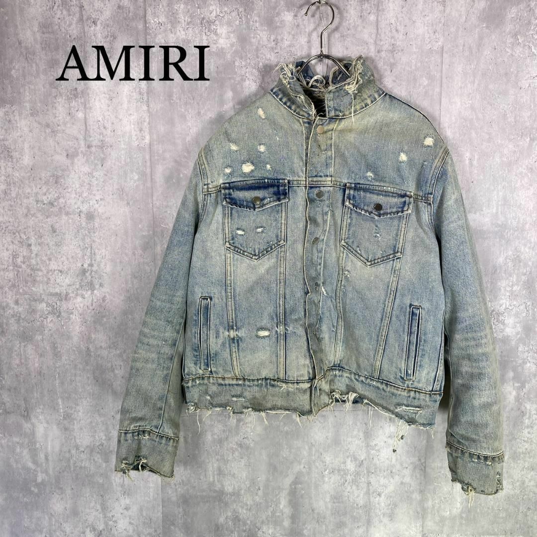 AMIRI - 『AMIRI』アミリ (XL) リバーシブルトラッカー デニム