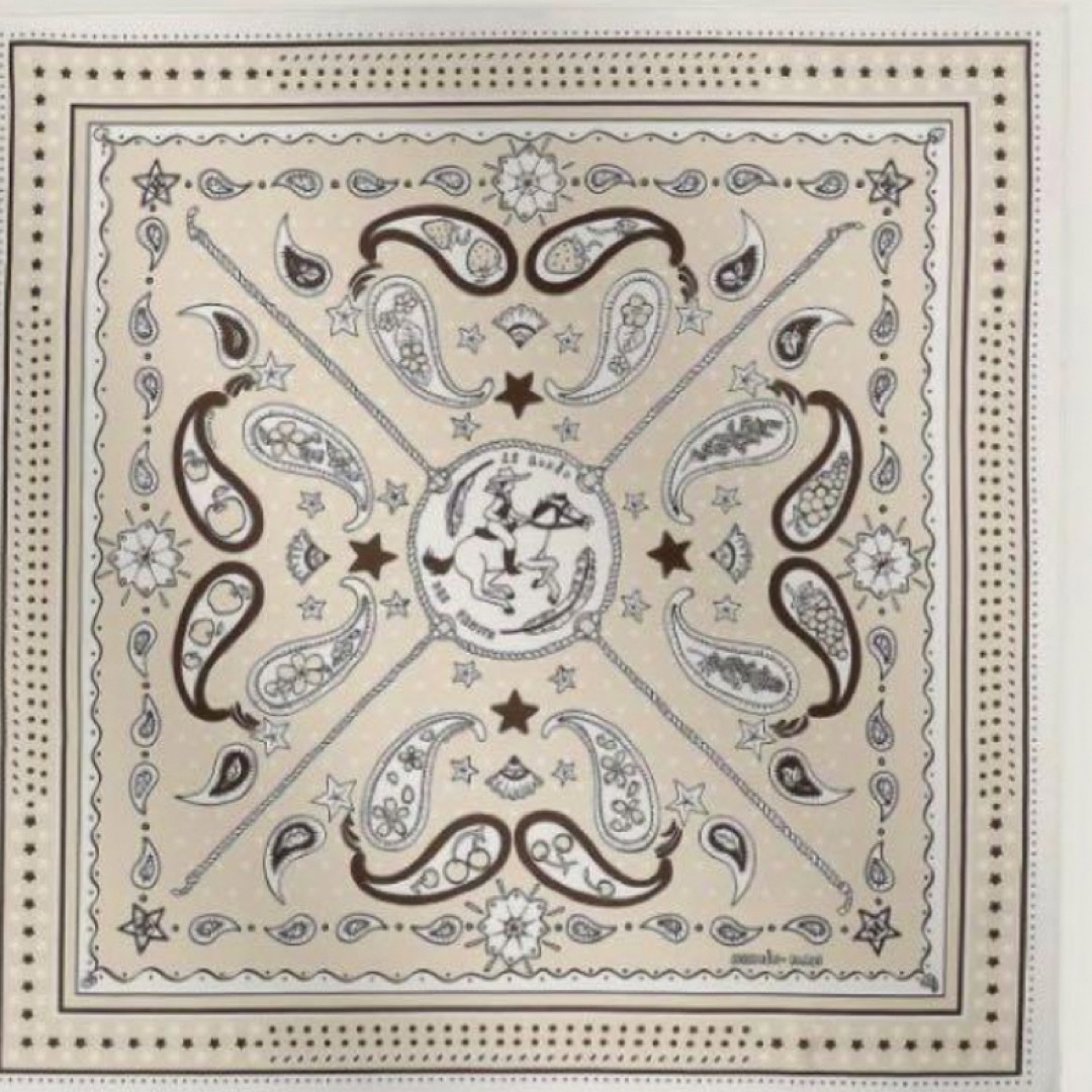 HERMES - エルメス スカーフ カレ バンダナ 55 ロデオデフルーツ