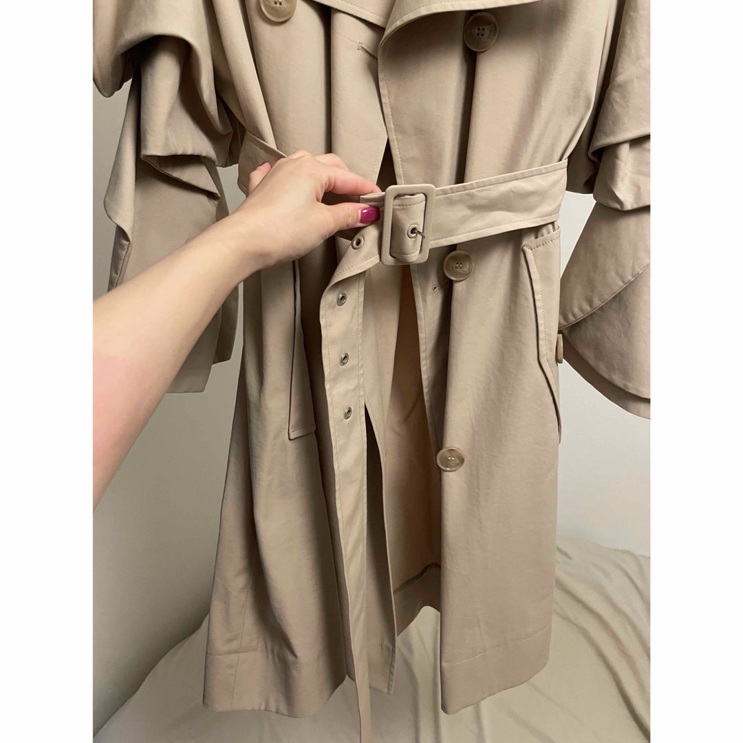 Simone Rocha - Simone Rocha x H&M パフスリーブ トレンチコート