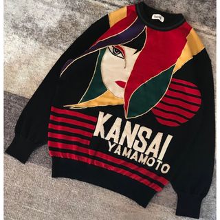 Kansai Yamamoto - 伝説の逸品 幻 歌舞伎 90's KANSAI 山本寛斎 ニット