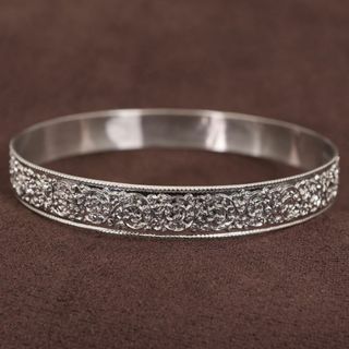 アガット⭐︎インポート品バングル⭐︎silver⭐︎ダイヤモンド