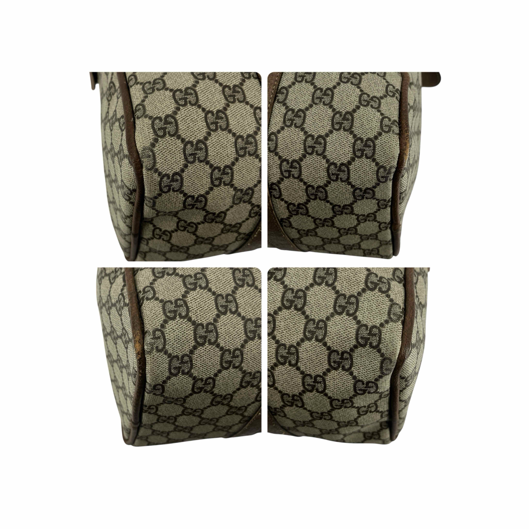 GUCCI - オールドグッチ ミニボストン GGスプリーム シェリーライン