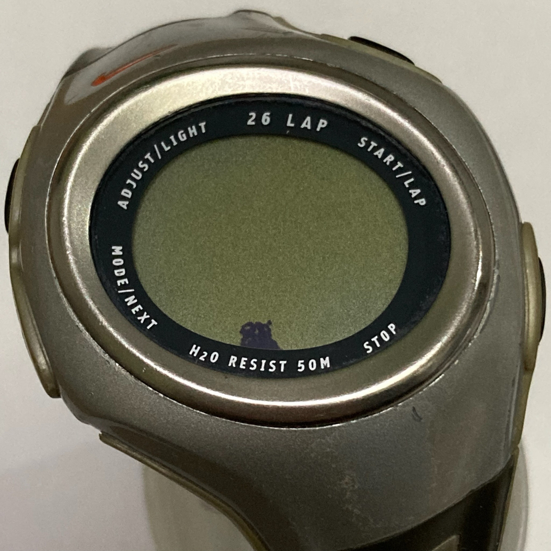 NIKE - ジャンク☆ NIKE ナイキ デジタルスポーツウォッチ グレー