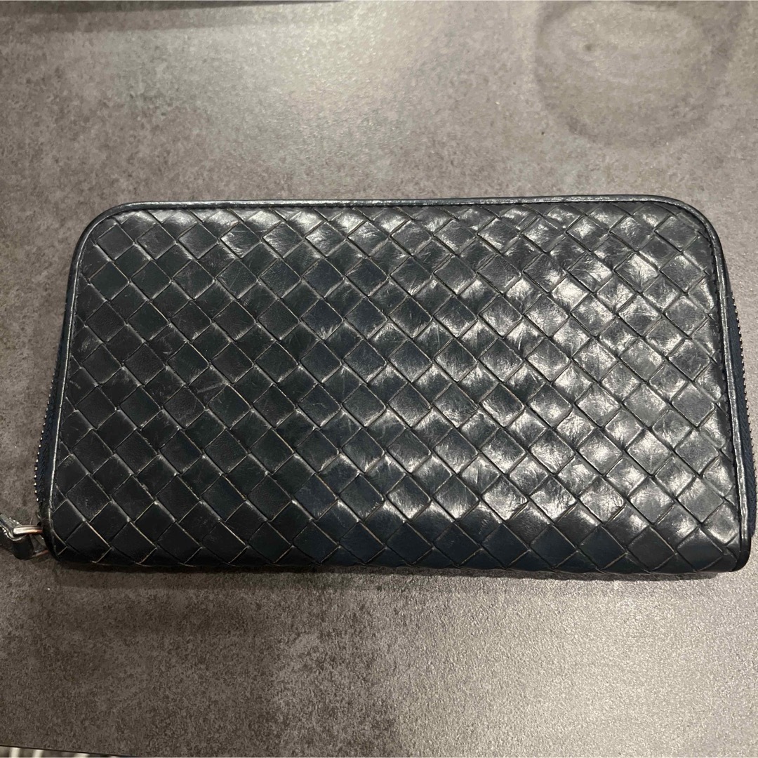 BOTTEGA VENETA - ボッテガ ダークブルー長財布の通販 by mie's shop
