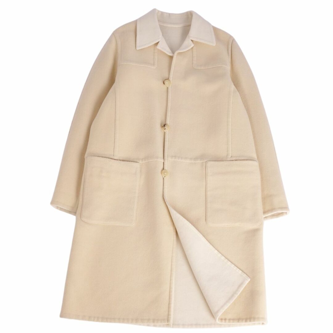 HERMES - 極美品 Vintage エルメス HERMES コート ロングコート