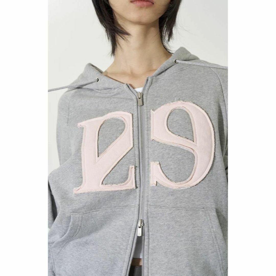 IVE着用】ILLIGO＊ロゴジップパーカー＊Sライトグレー＊新品未使用の