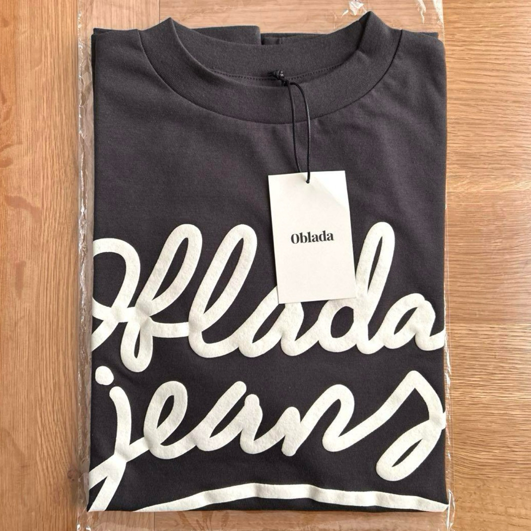 未使用・タグ付き oblada Tシャツの通販 by mm shop｜ラクマ