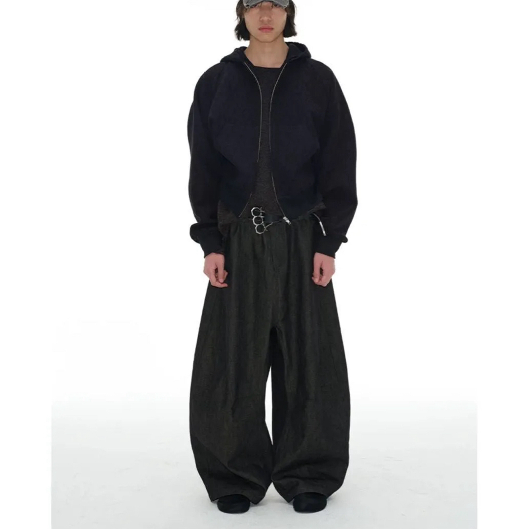 値下不可】JCAESAR studio baggy denim pantsの通販 by Chrome｜ラクマ