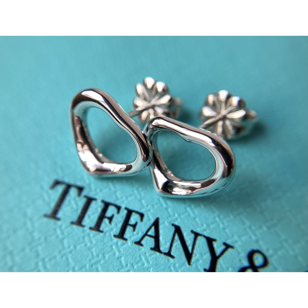 ティファニー オープンハート XS スモール ペレッティ シルバーピアス 925