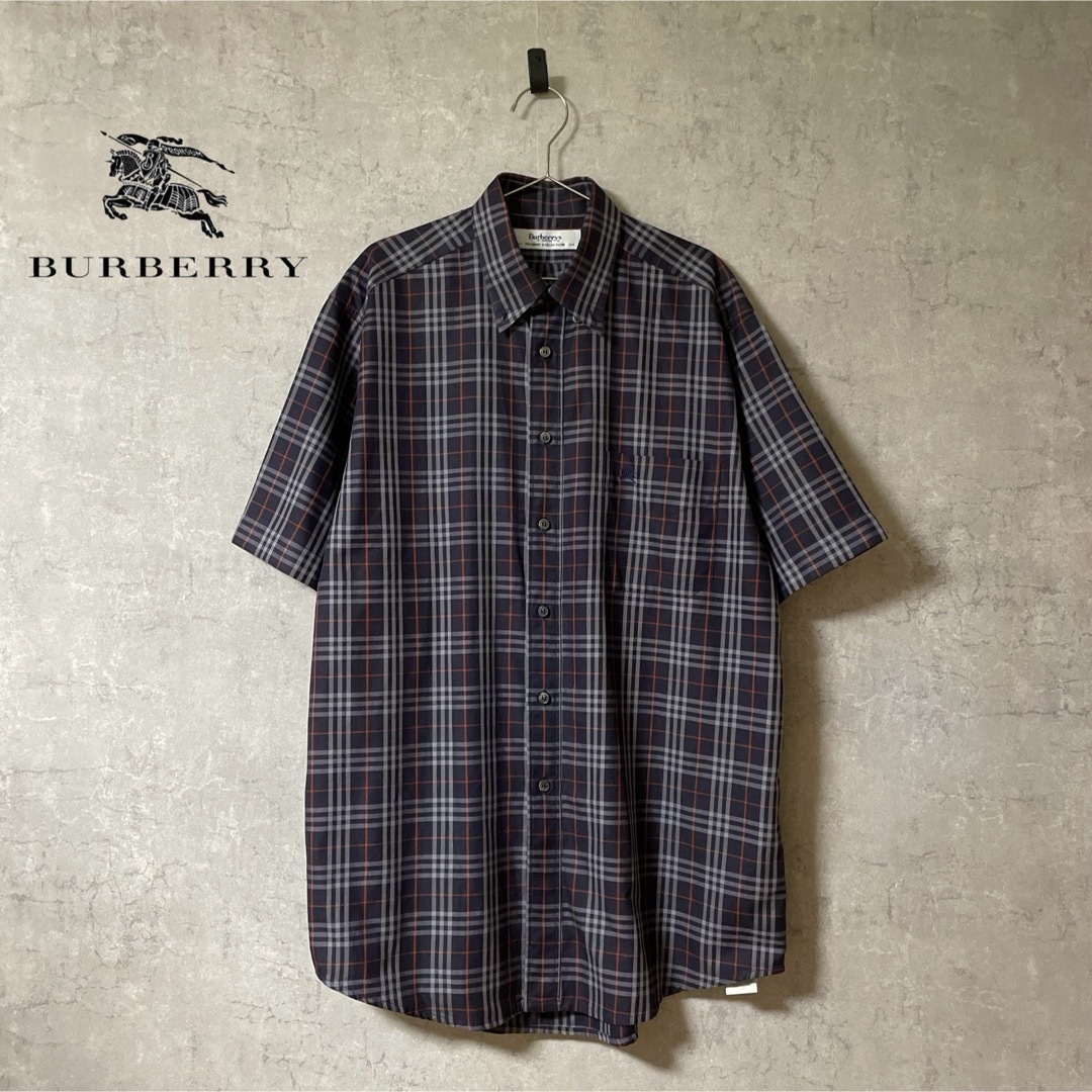 BURBERRY - BURBERRY バーバリー 90s ビンテージ ノバチェックシャツの