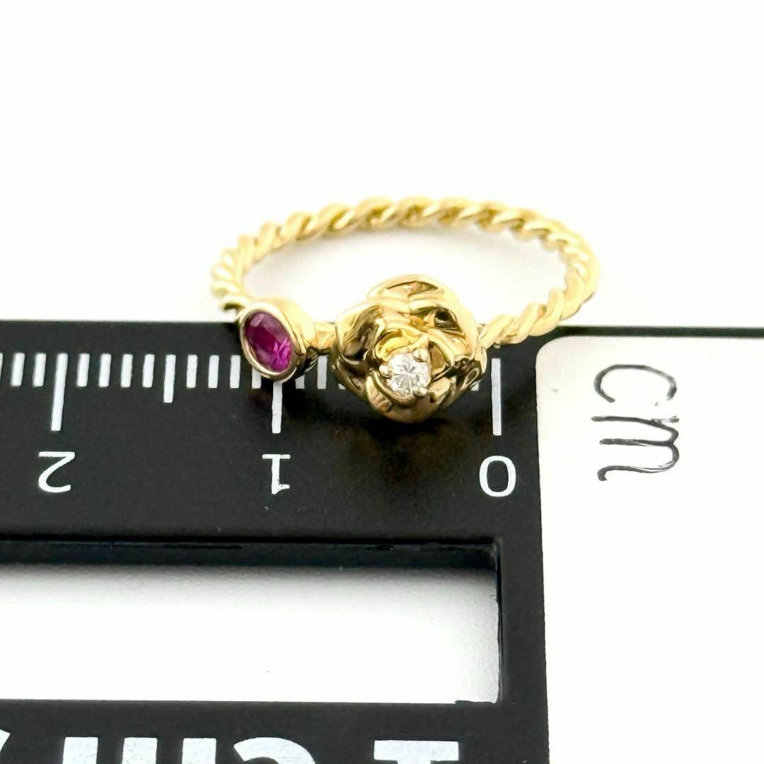 PIAGET - 【8号】ピアジェ ローズ リング K18ゴールド ダイヤ ピンク