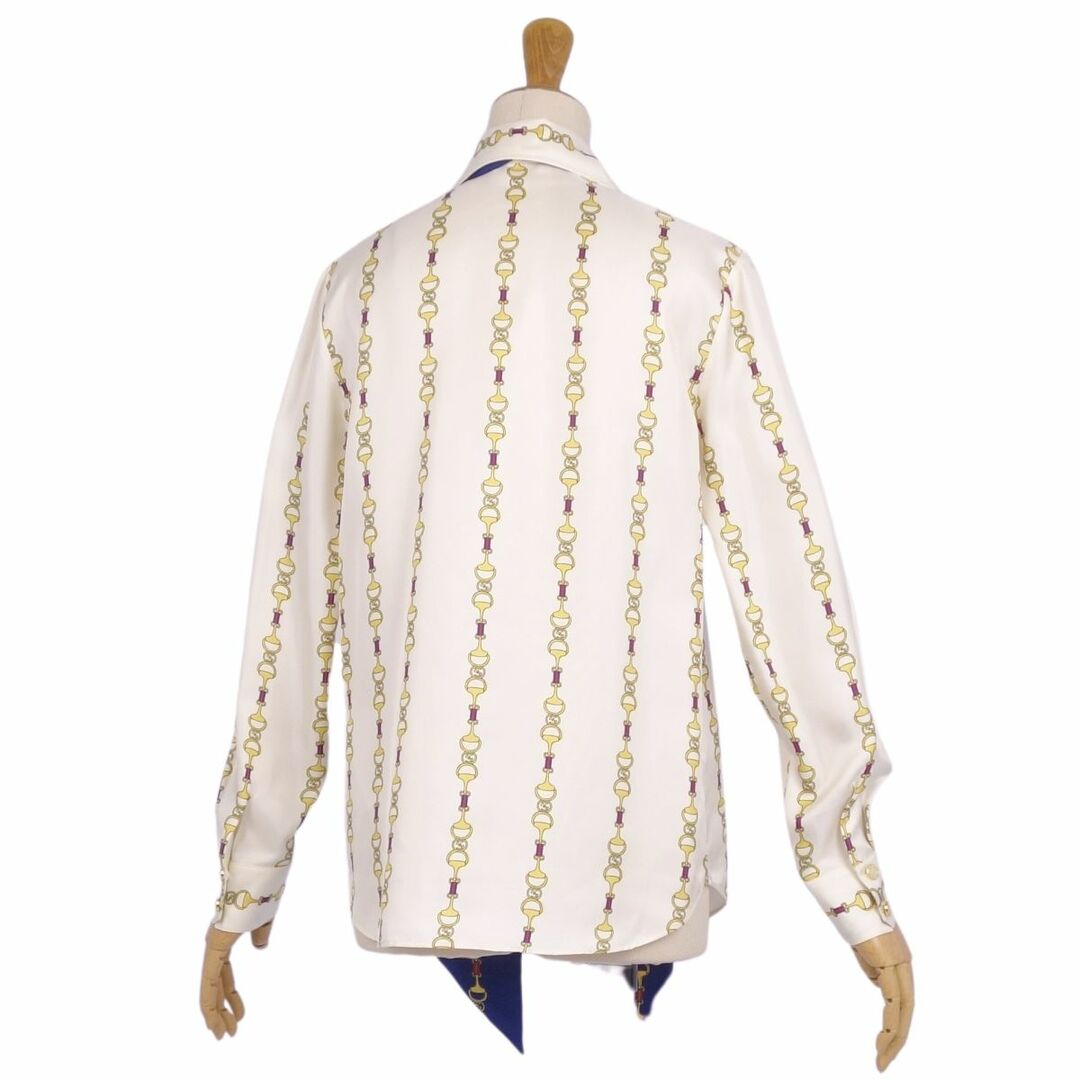 GUCCI - 極美品 グッチ GUCCI シャツ ブラウス タイ付き ロング