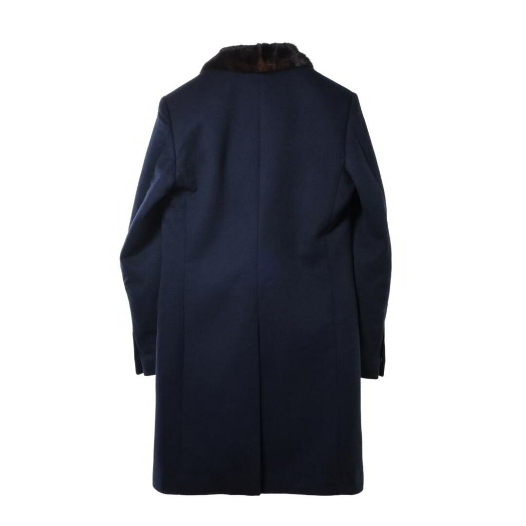 FENDI - FENDI ミンクファー付き カシミヤ混 チェスター コートの通販