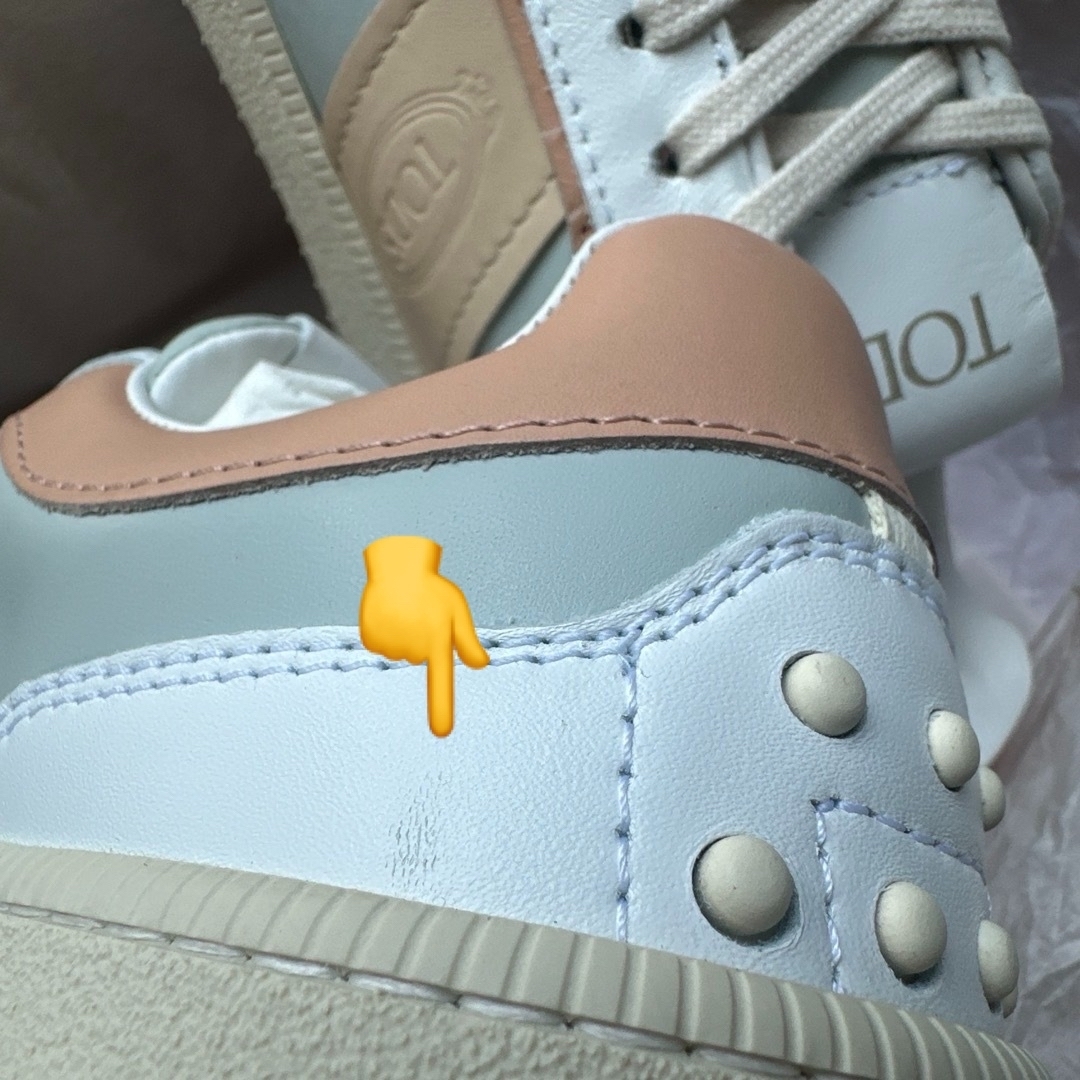 TOD'S - TOD'S レザースニーカー 新品 36の通販 by ちぴろ's shop