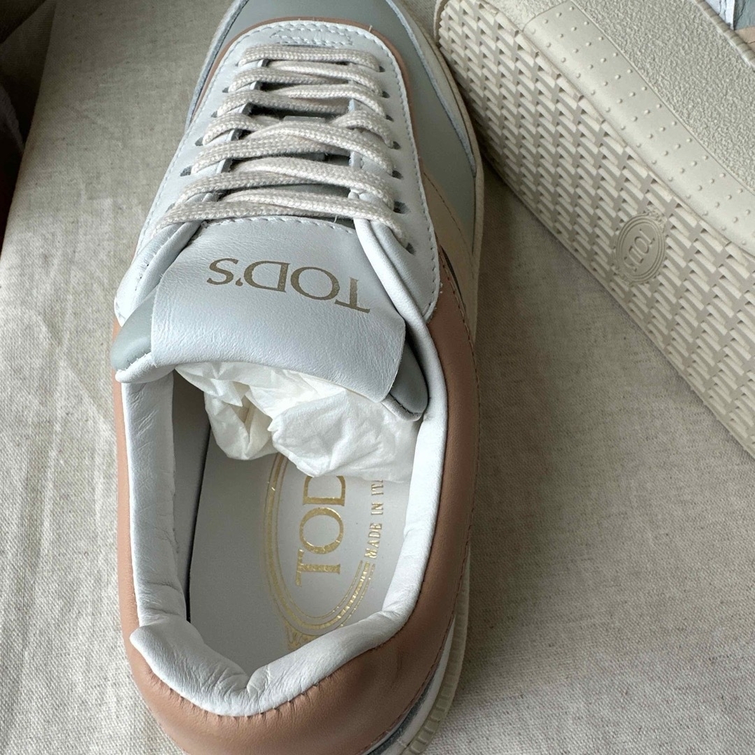 TOD'S - TOD'S レザースニーカー 新品 36の通販 by ちぴろ's shop