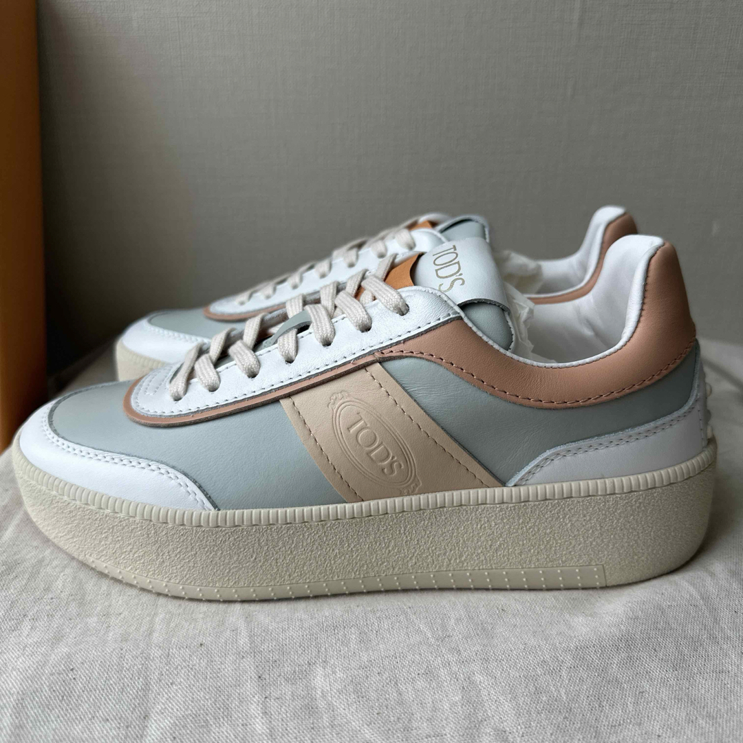 TOD'S - TOD'S レザースニーカー 新品 36の通販 by ちぴろ's shop