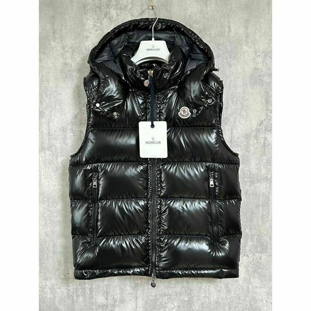 MONCLER - 新品未使用☆MONCLER BORMES ボルム ダウンベスト 6 黒色