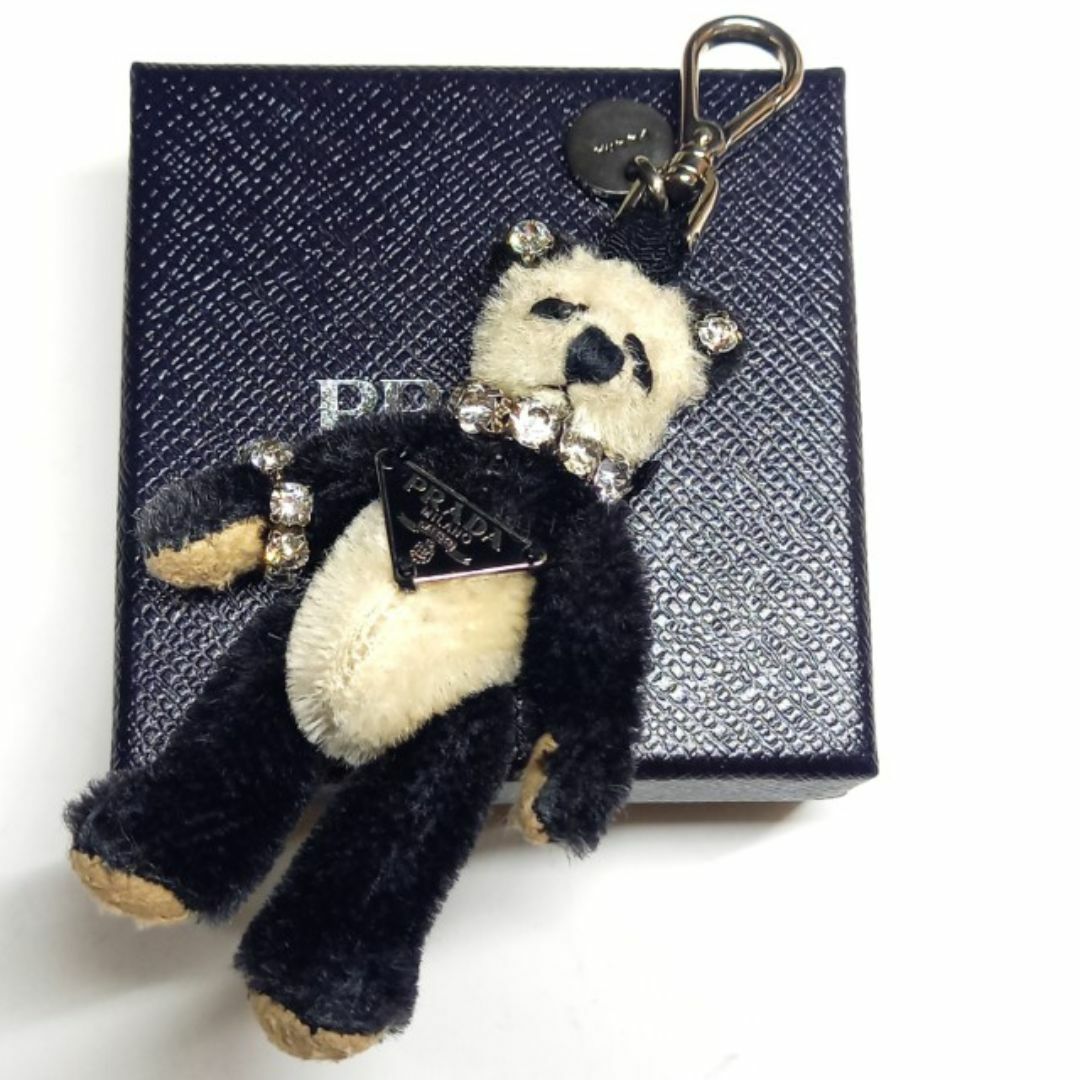 PRADA - PRADA 人気 プラダ パンダ くま キーホルダー キーリング