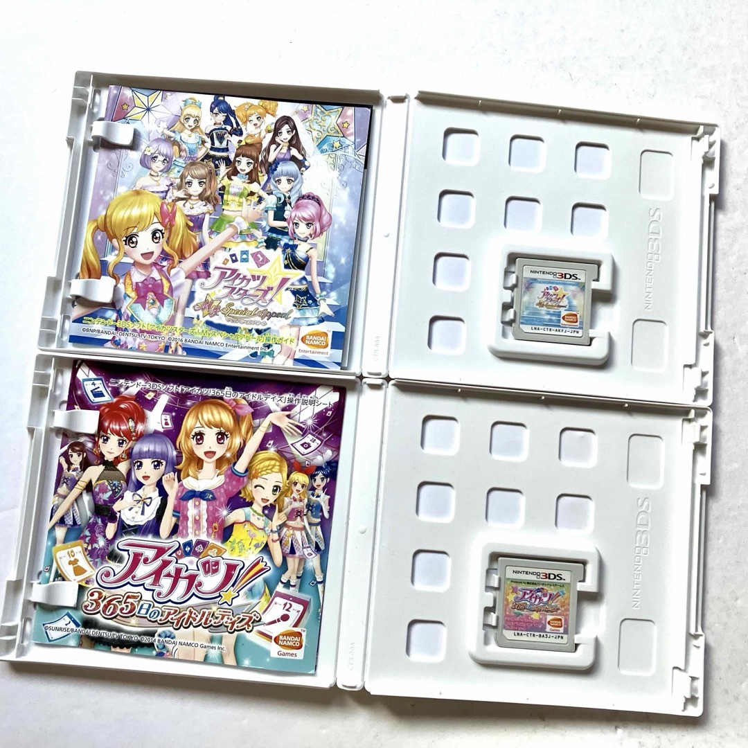 3DS アイカツスターズ! アイカツ 人気ゲームソフト まとめ売り 4点