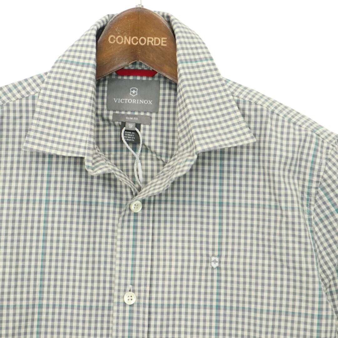 新品 未使用】 VICTORINOX ビクトリノックス 通年 SLIM FIT ロゴ刺繍