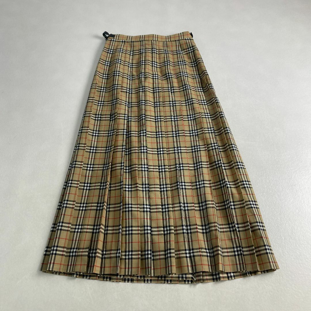 バーバリー ノバチェック スカート 160 バーバリー チェックプリーツ