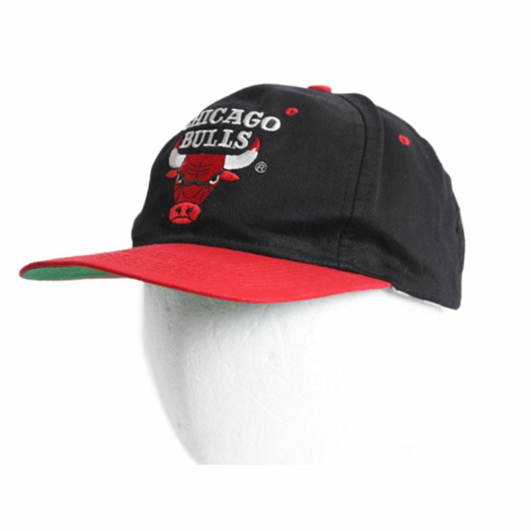 90s シカゴ ブルズ ベースボール キャップ フリーサイズ 古着 オールド