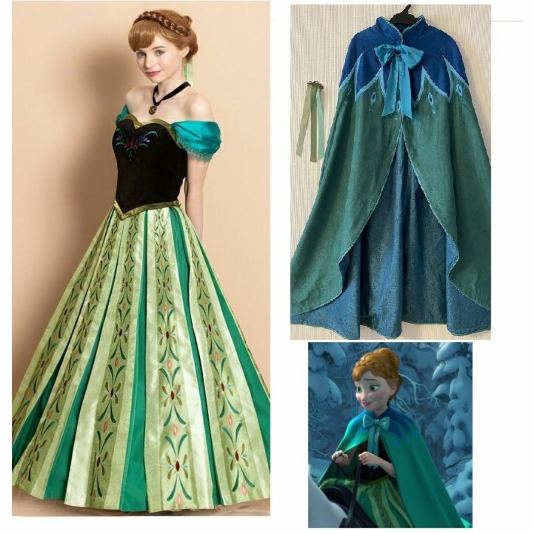 Secret Honey - シークレットハニー アナ雪 戴冠式 ドレス&ケープ