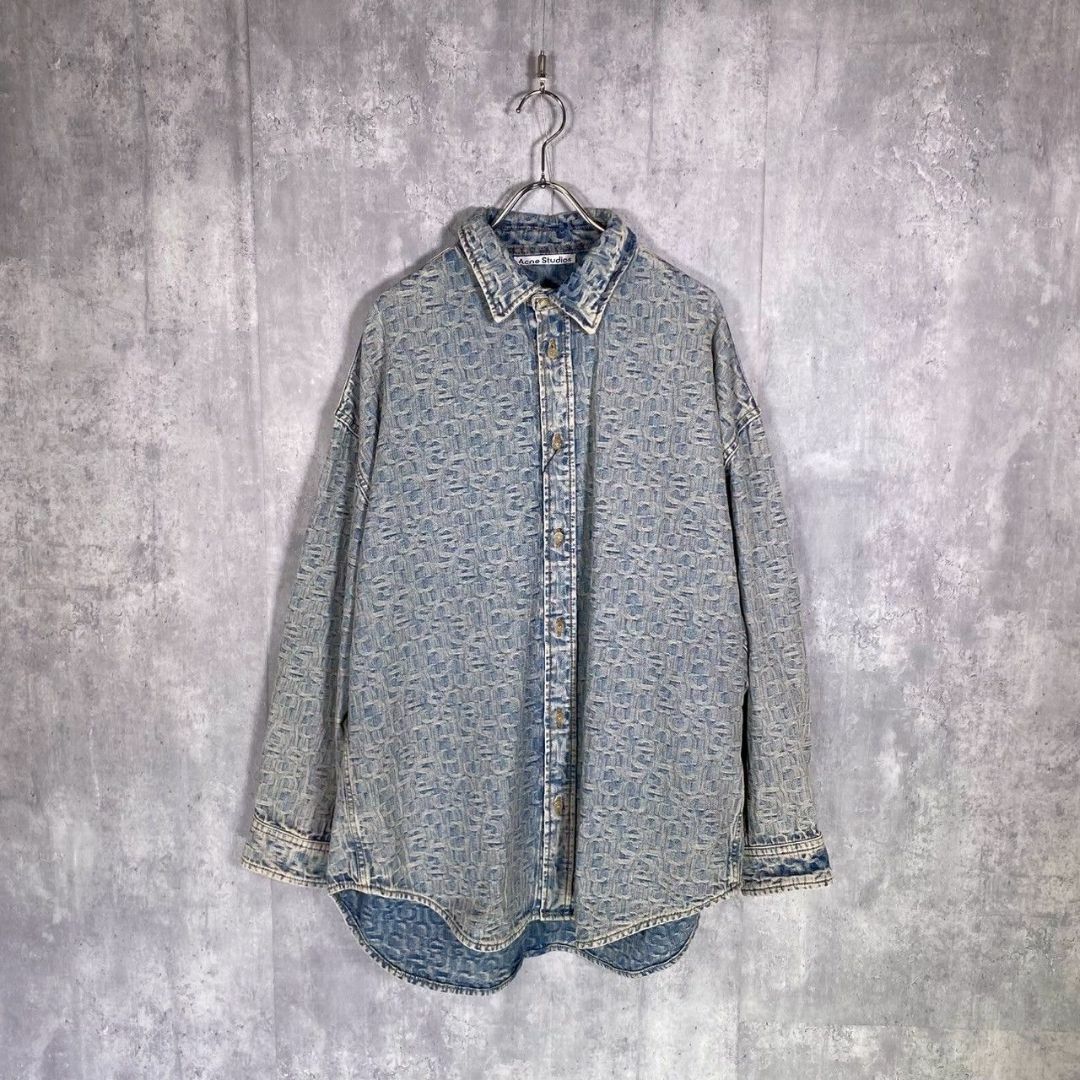 Acne Studios - 『Acne Studios』(44) モノグラムデニムシャツの通販