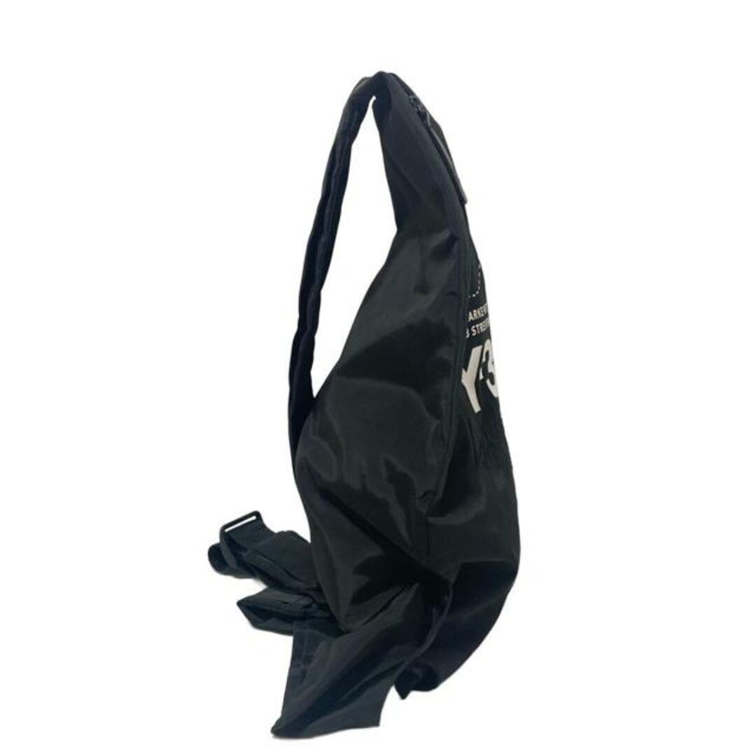 Y-3 - Y-3(ワイスリー) ワンショルダーバッグ - 黒×白 ロゴプリント