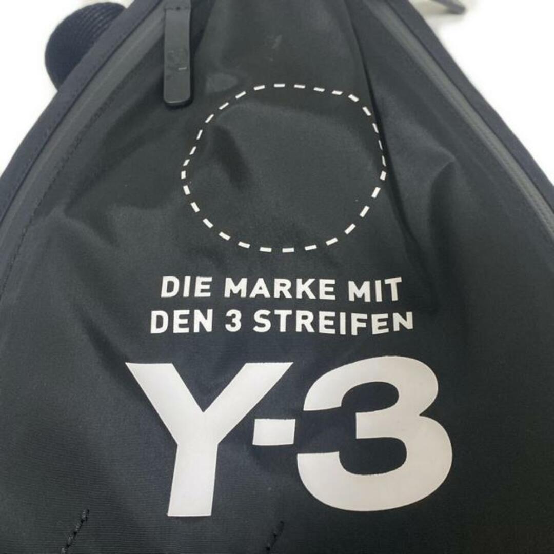 Y-3 - Y-3(ワイスリー) ワンショルダーバッグ - 黒×白 ロゴプリント