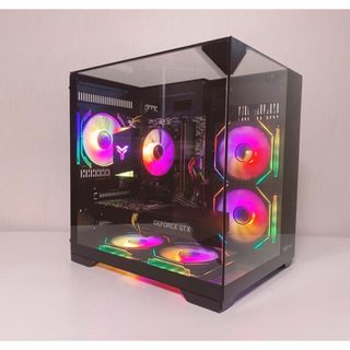 新品ケースハイスペック動画編集高性能ゲーミングPC RTX 3060 Tiの通販