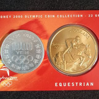銀貨オリンピック1.000円SV925 地金型銀貨シドニーオリンピック5ドル