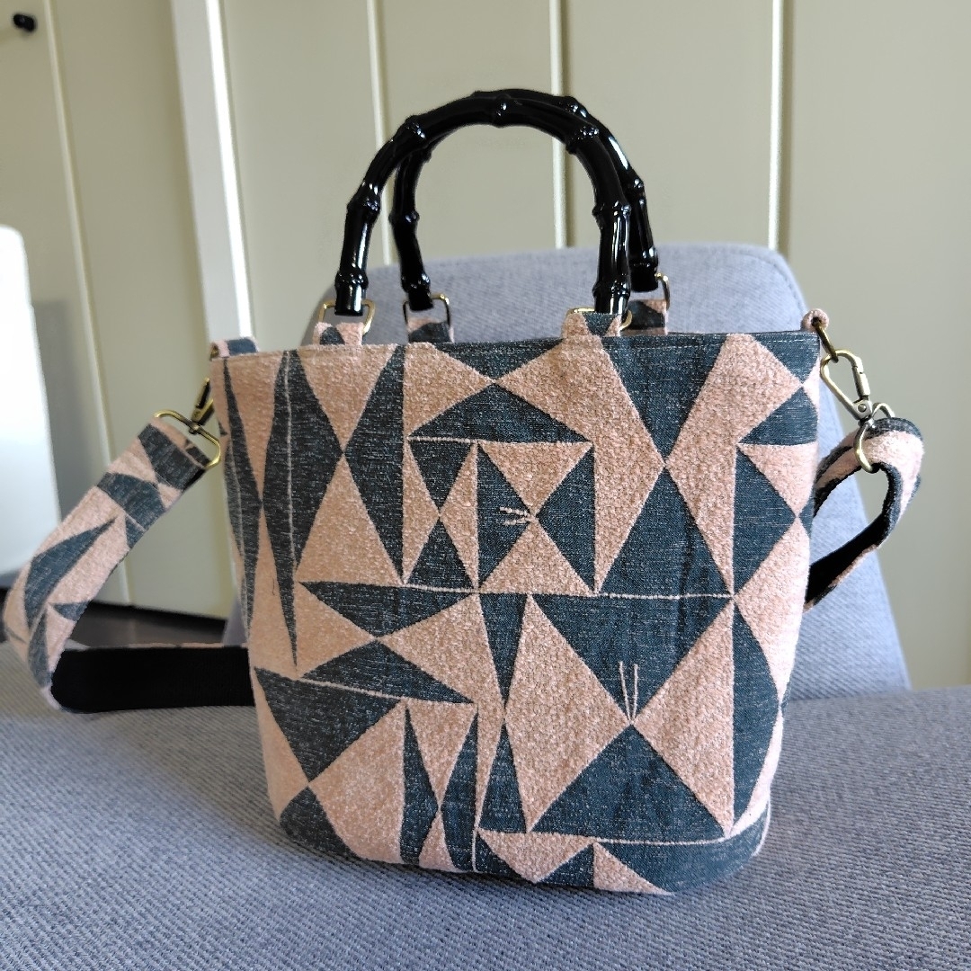 mina perhonen - ミナペルホネン2wayハンドメイドバックの通販 by