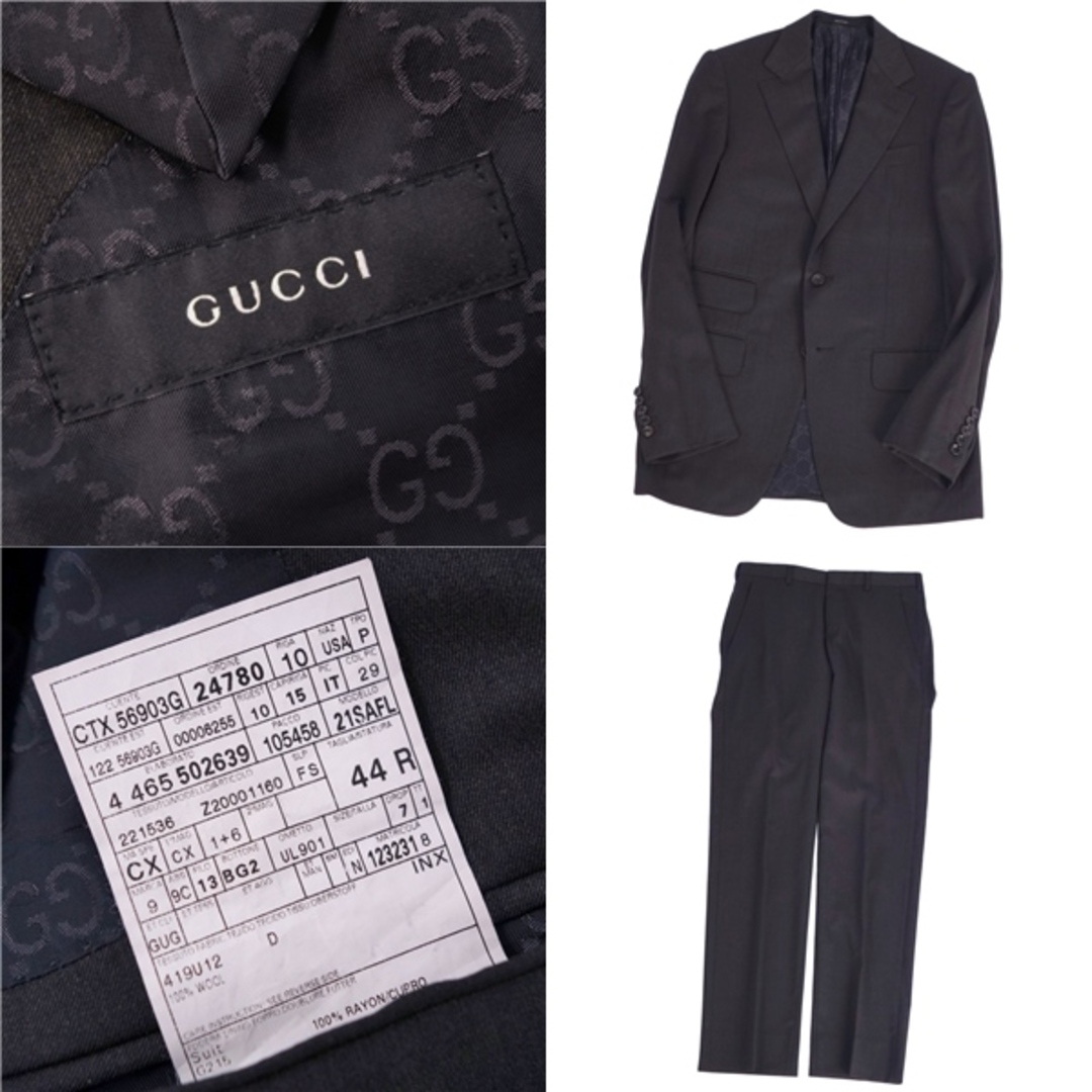 GUCCI - 美品 グッチ GUCCI セットアップ スーツ シングル ウール