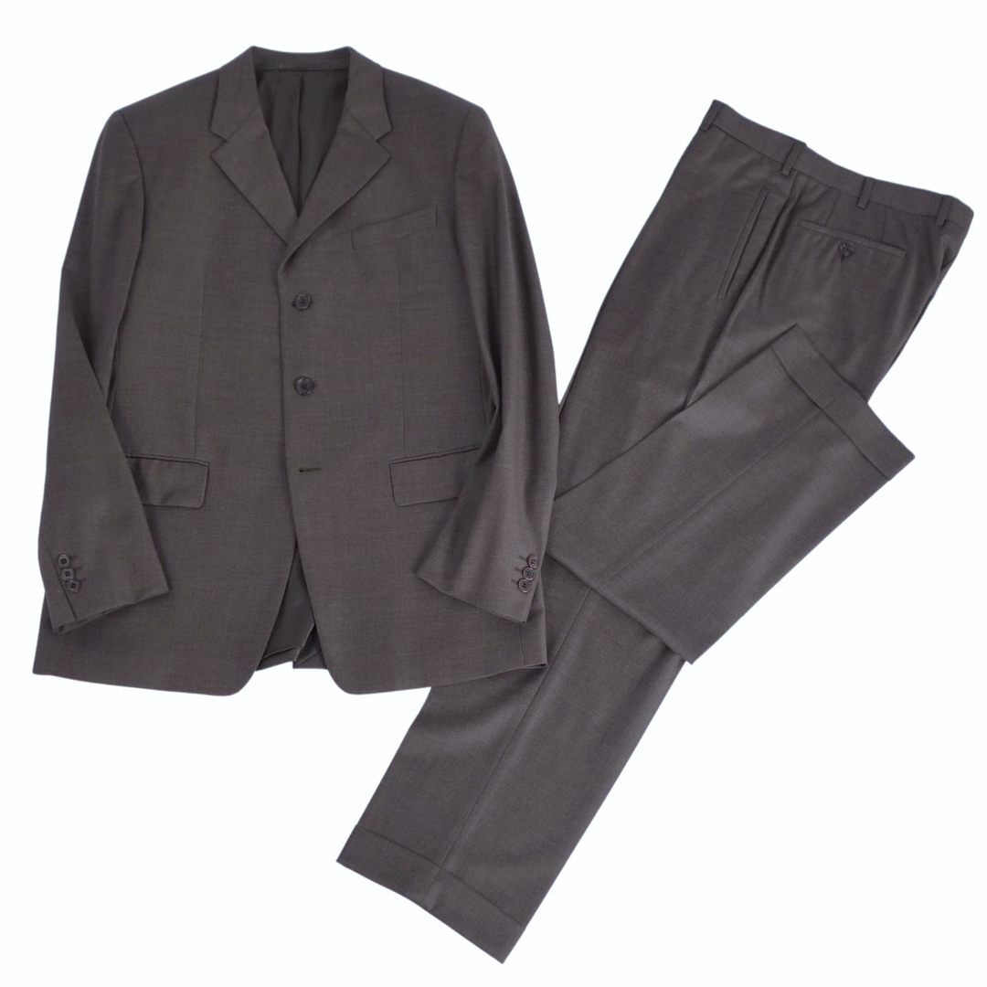 PRADA - 美品 プラダ PRADA セットアップ スーツ シングル ウール