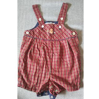 familiar（チェック ・ ロンパース）のフリマアイテム一覧