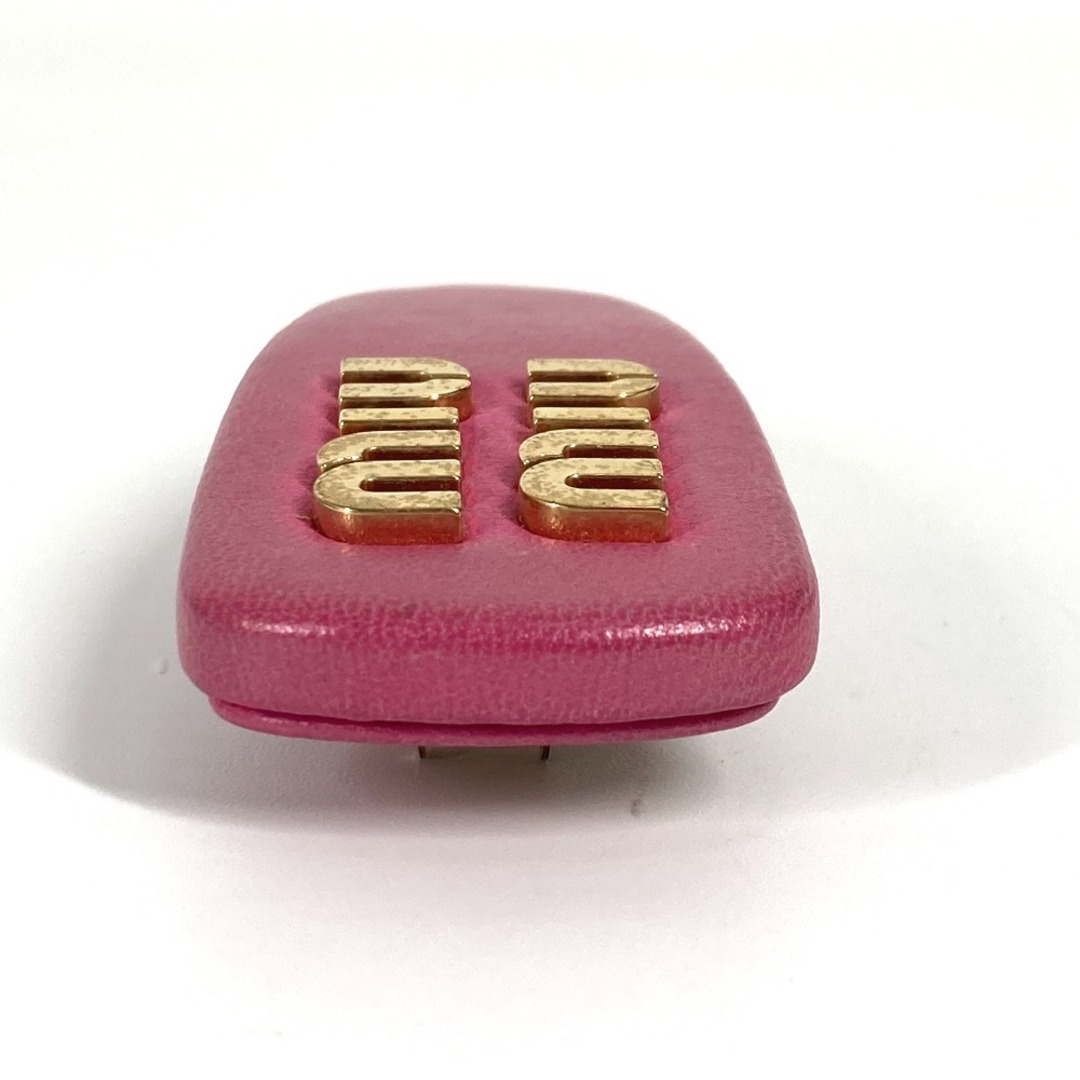 MIU MIU - ミュウミュウ MIUMIU ロゴ ヘアアクセサリー ヘアピン