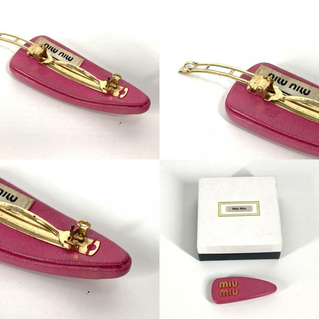 MIU MIU - ミュウミュウ MIUMIU ロゴ ヘアアクセサリー ヘアピン