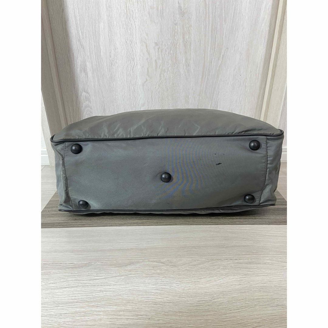 PRADA スポーツ ボストンバッグ ナイロン 大容量 カーキ