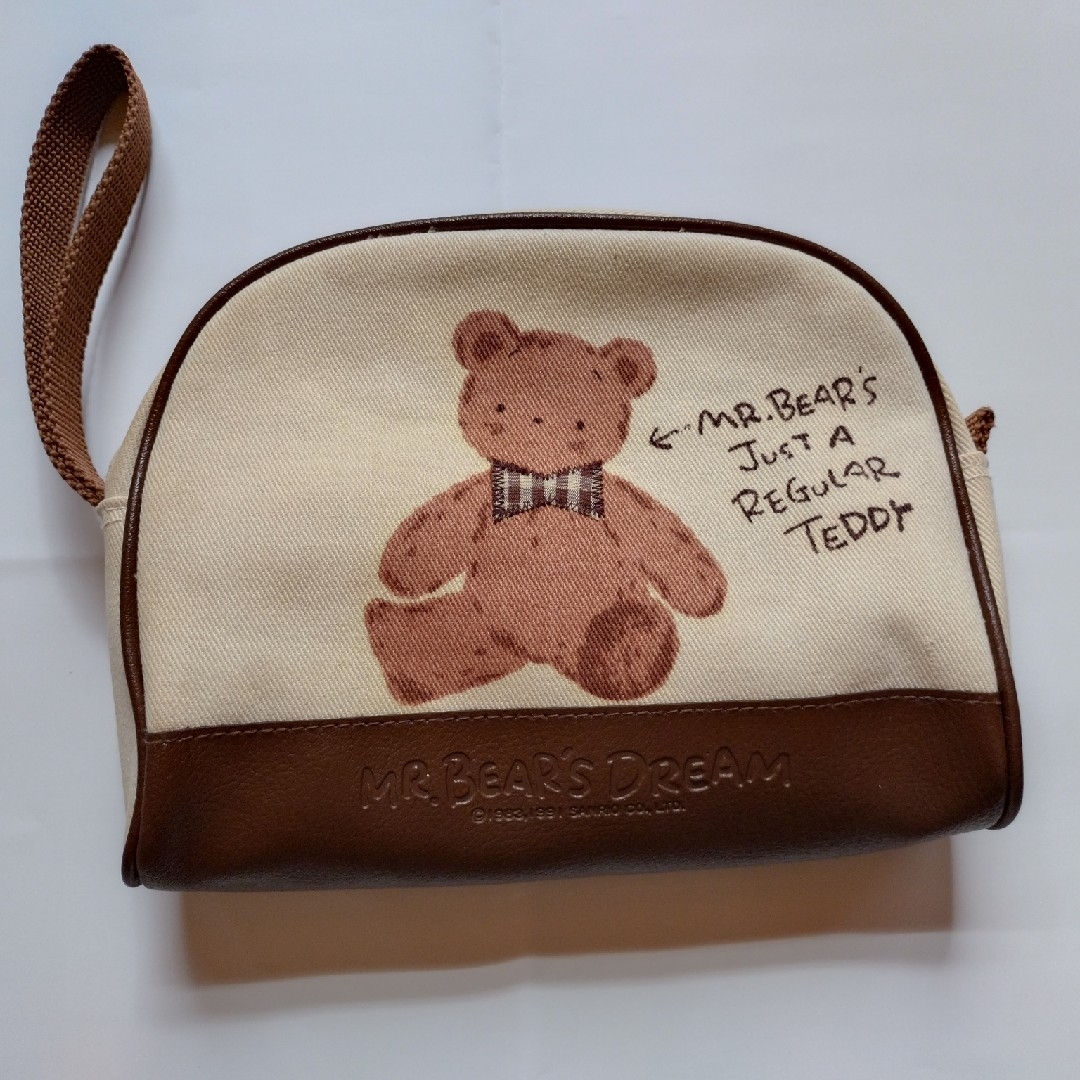 サンリオ - 【匿名配送】MR.BEAR'S DREAM 昭和レトロ ポーチの通販 by