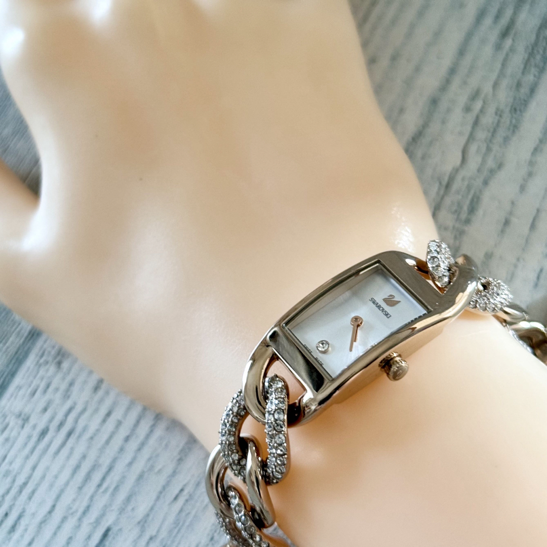 SWAROVSKI - 【希少.】Swarovski スワロフスキー 腕時計 COCKTAIL