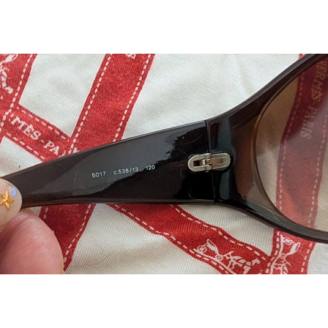 ヴィンテージCHANELサングラス6017ブラウン系ケース付き ヴィンテージ