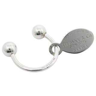 Tiffany & Co. - 【未使用】ティファニー オープンハート キーリングの