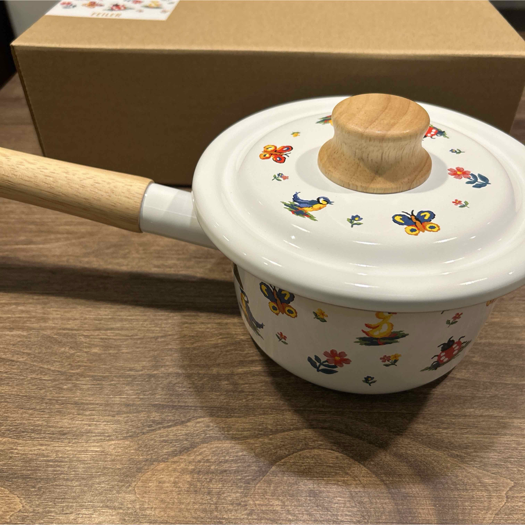 新品未使用 フェイラー ハイジ ホーロー ミルクパンの通販 by miy