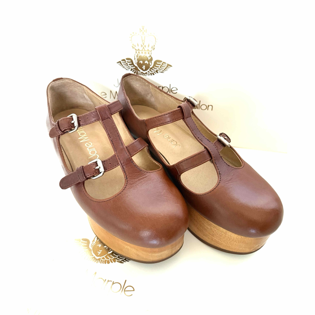 JaneMarple - Jane Marple木底ストラップシューズの通販 by bob's shop