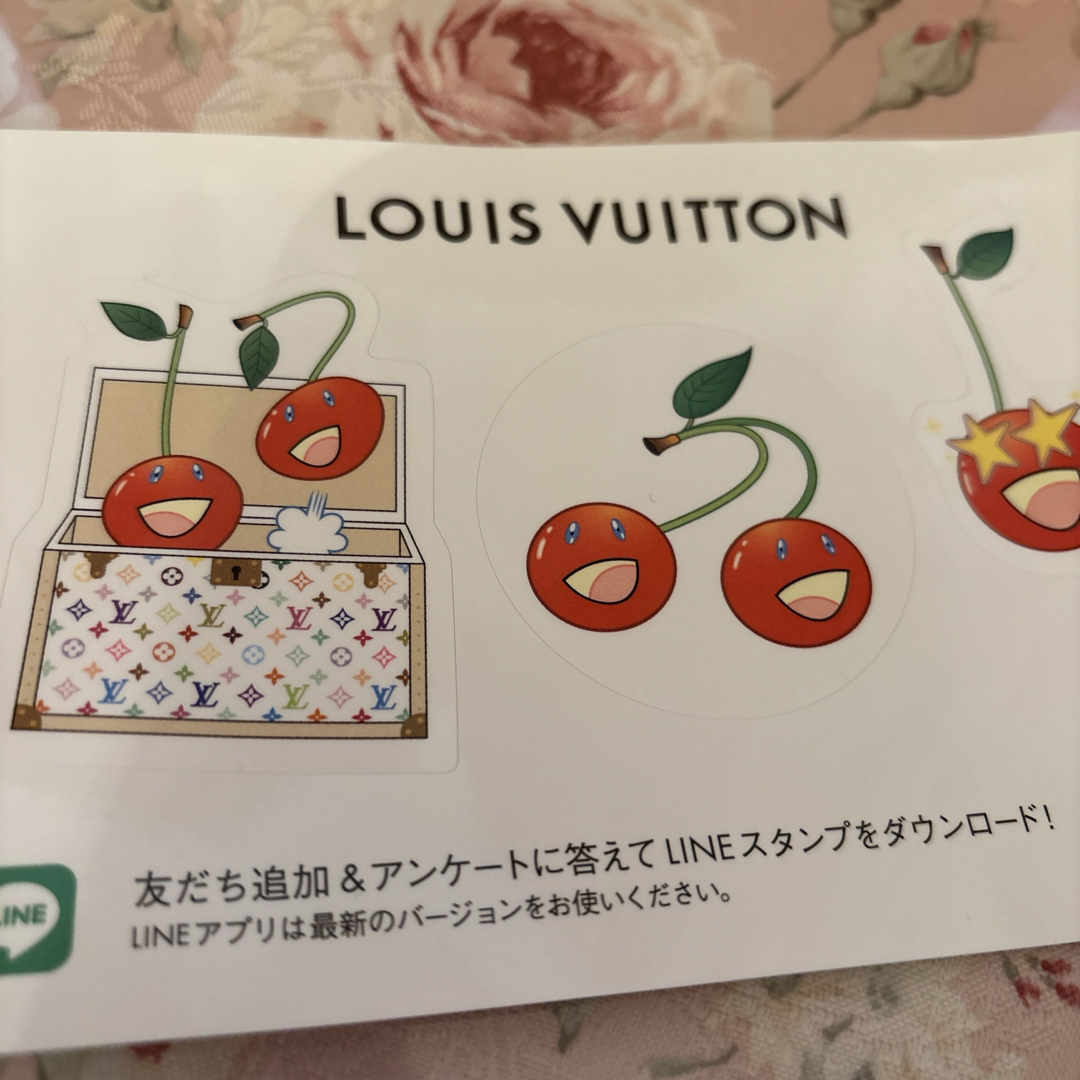 LOUIS VUITTON - 新作ルイヴィトン🍒村上隆 シュシュ シール