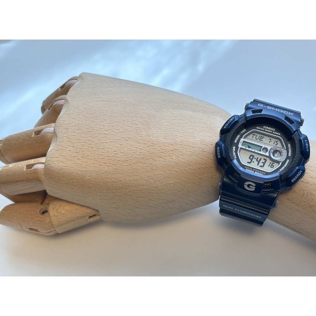 G-SHOCK/ガルフマン/ビンテージ/G-9000/ネイビー/タイドグラフ/紺